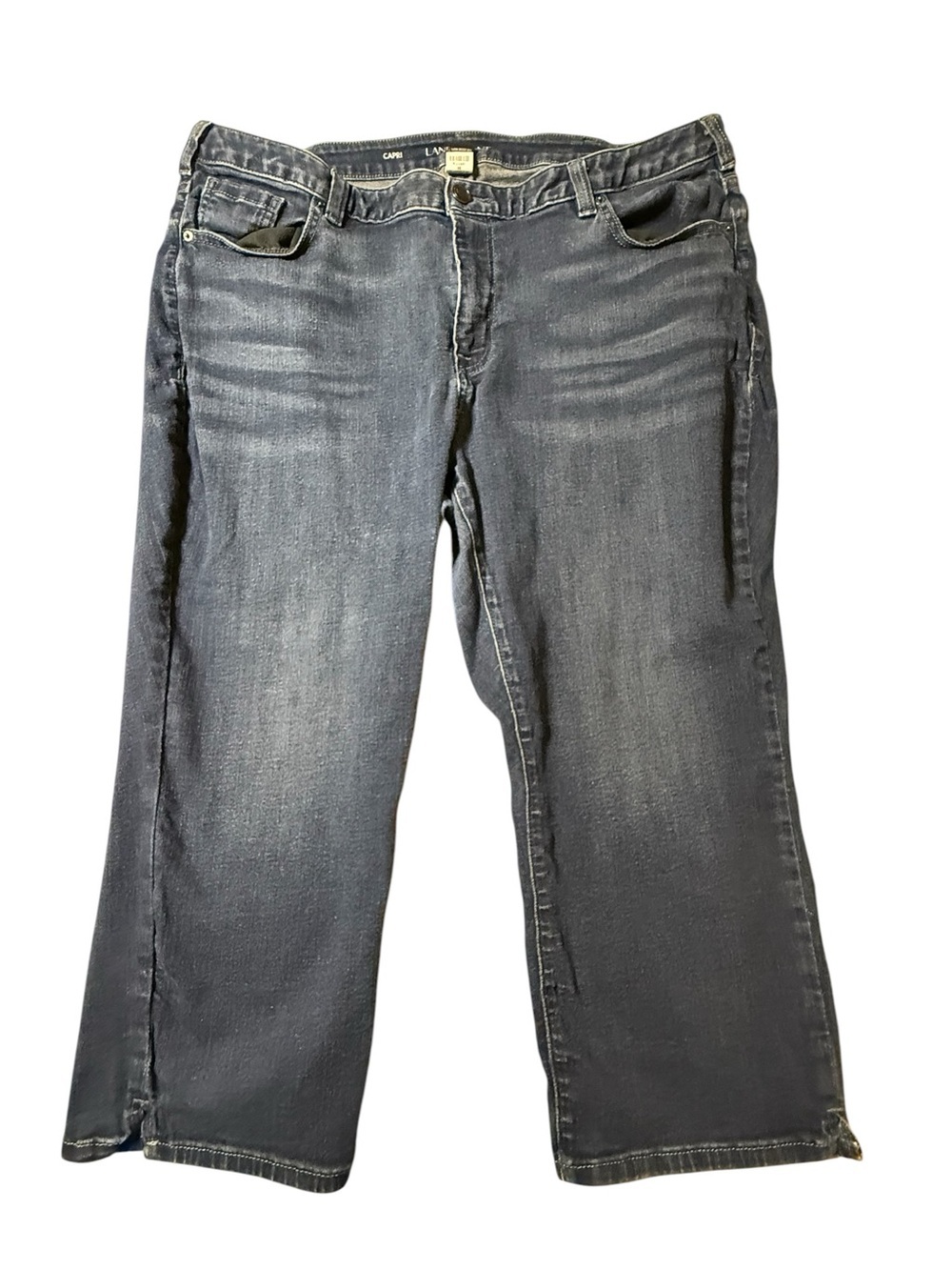 Lane Bryant Midrise Capri Jeans Women's Size 24